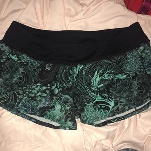 Lululemon running shorts size 10 never